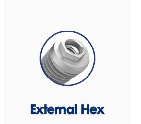 EXTERNAL HEX - IMPLANT CO-AXIS®